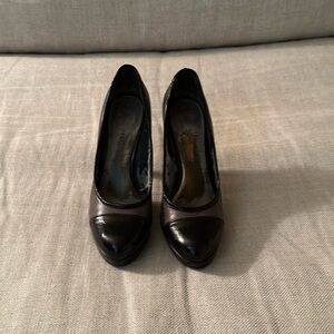 Nine West Cap Toe Heel